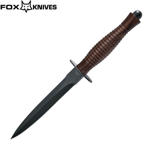  Fox Knives - FAIRBAIRN SYKES WALNUT HILL/FOX - Vaststaande Messen - The Old Man Knives & Tools