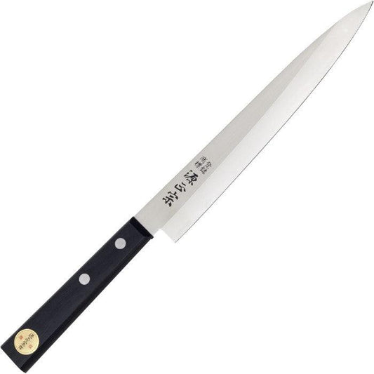  Overige Merken - TRADITIONEEL JAPANS 32.5 CM VASTSTAAND CHEF'S MES - SASHIMI - Koksmessen Oosters - The Old Man Knives & Tools